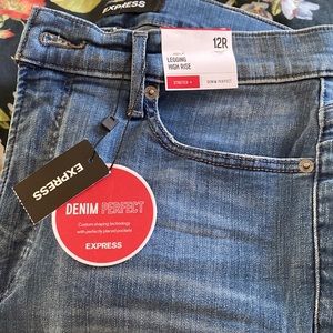 NWT Express Legging High Rise jeans 12R